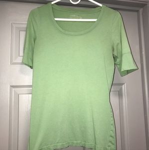 $3/15 Medium Green Top.